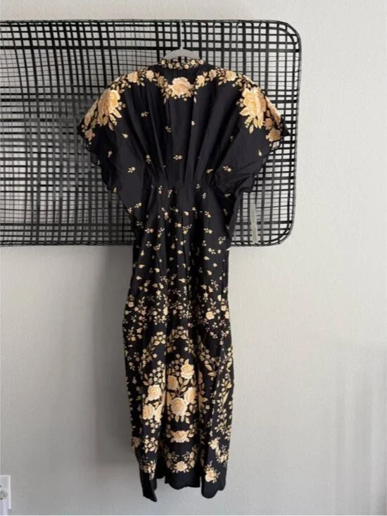 Farm Rio Anthropologie printed midi dress - Picture 7 of 8